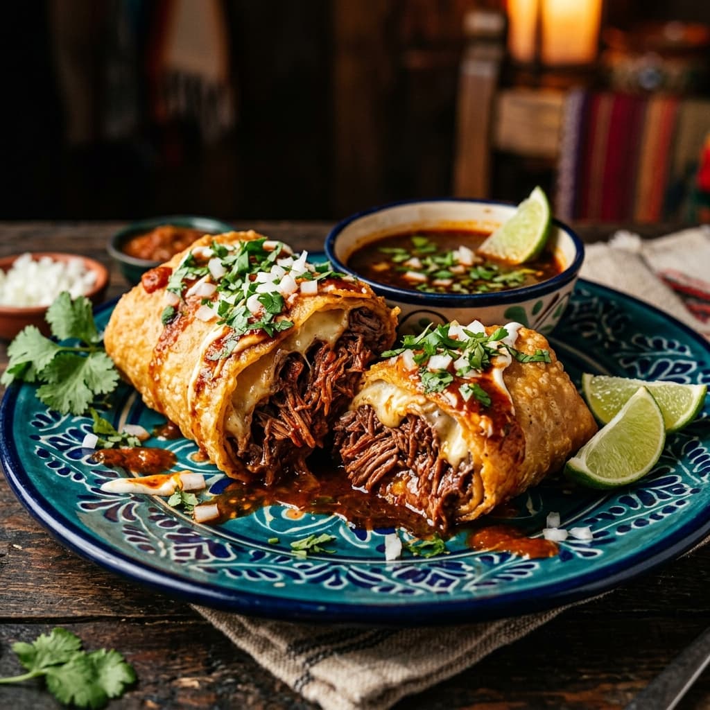 Birria Chimichanga
